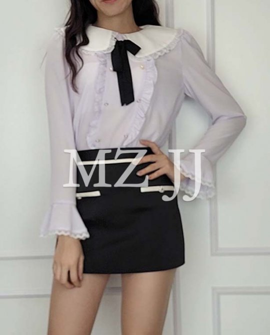 BL11380PU Blouse