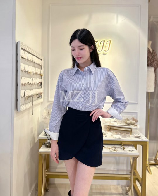 BL14597WH Blouse