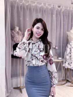 BL14758WH Blouse