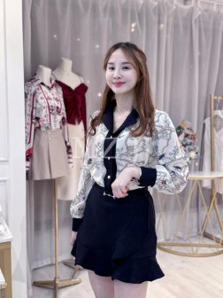 BL14798WH Blouse