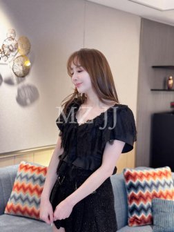 BL14810BK Blouse