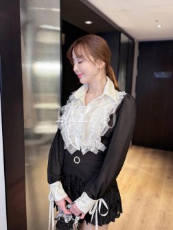 BL14815BK Blouse